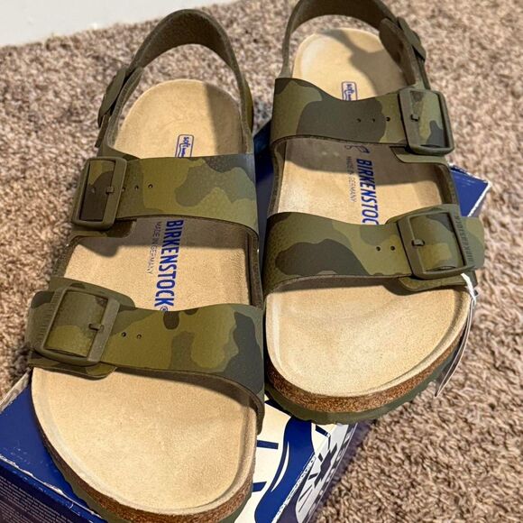 NIB Birkenstock Milano Birko-Flor sandals Size size 42 (mens 9) Retail: $123.95 main image 7